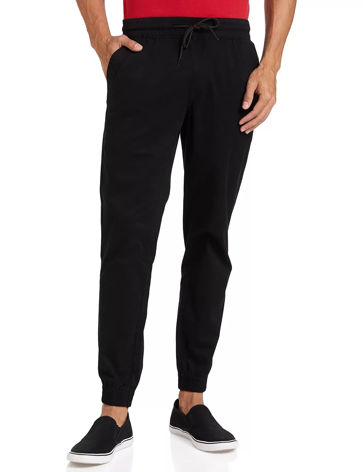 Amazon Brand – Symbol Men Casual Regular Fit Trousers