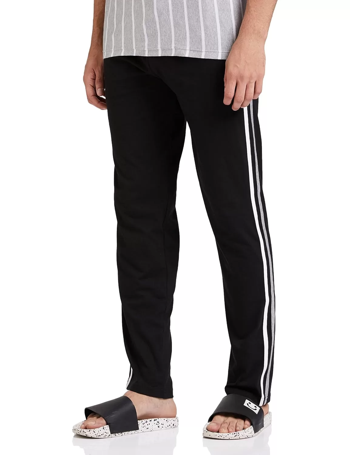 Amazon Brand – Symbol Men’s Track Pant | Casual Night Wear | Sweatpants | Pajama (Sports | Gym | Yoga) -Regular Fit