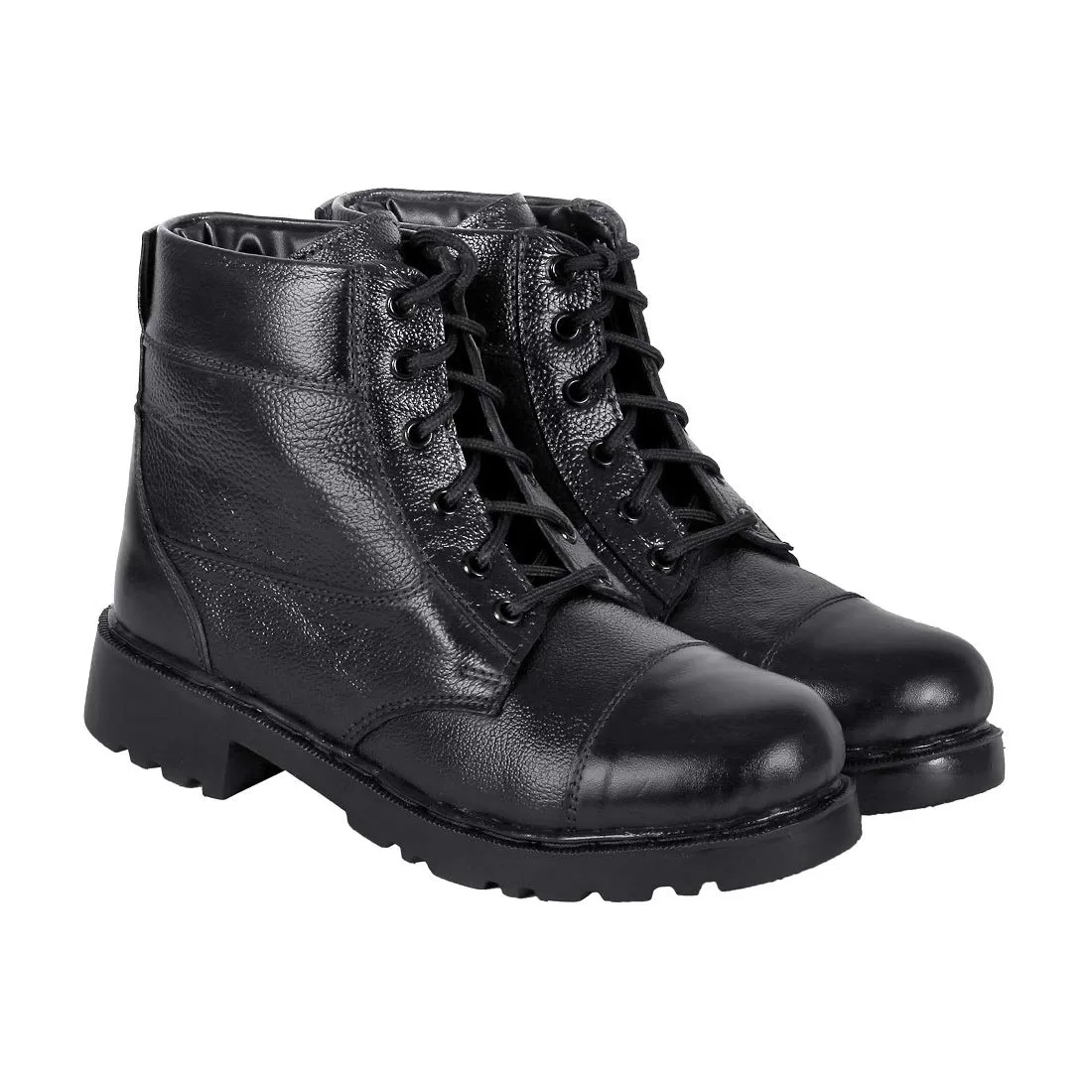 Blinder Men’s Lace-Up Leather Boots Combat