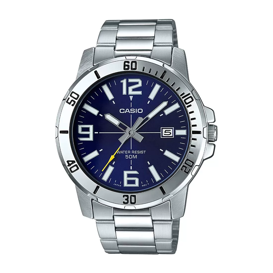 Casio Enticer Analog Blue Dial Men’s Watch – MTP-VD01D-2BVUDF (A1363)