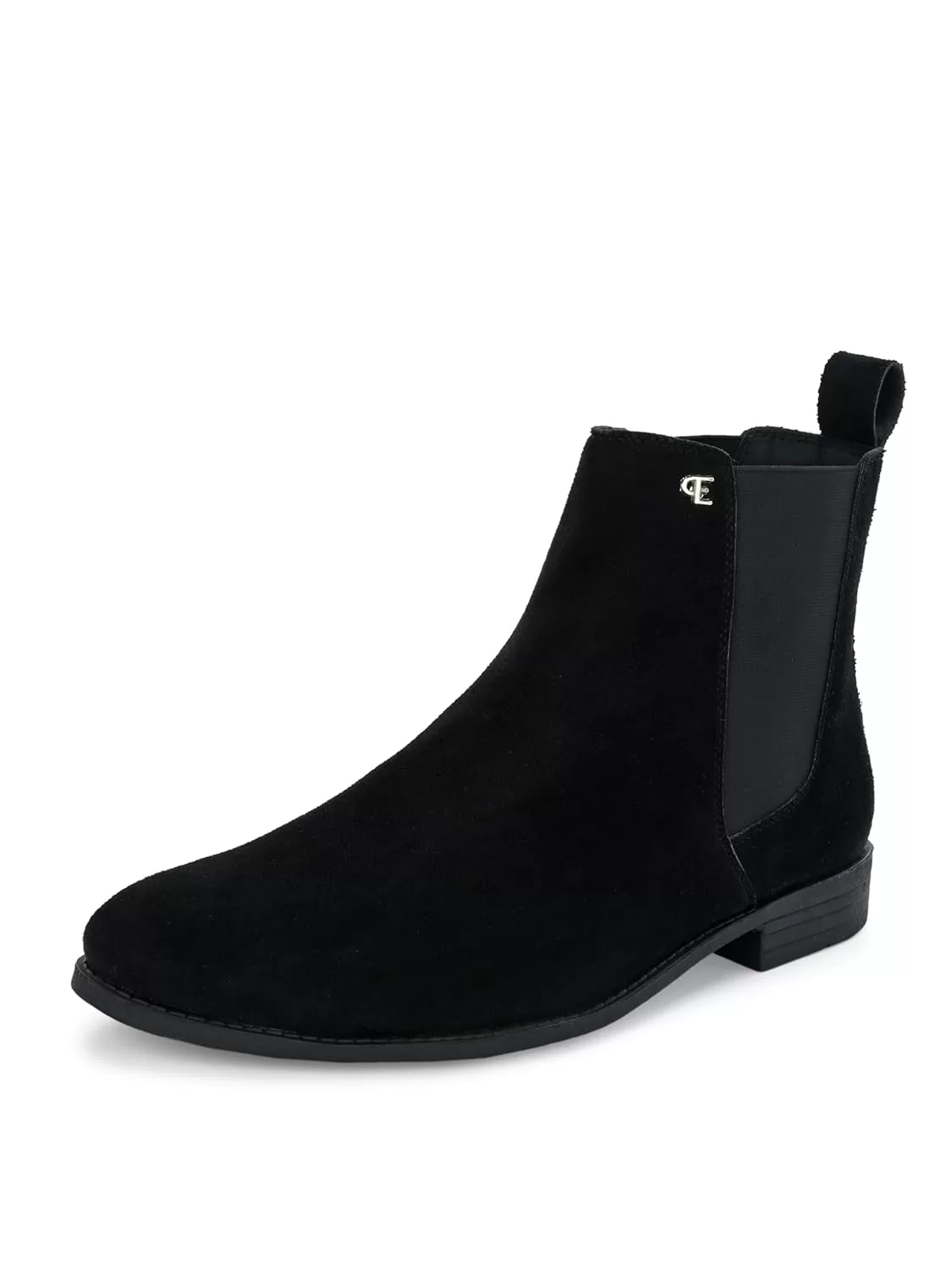 EL PASO Men’s Suede Leather Chelsea Boots