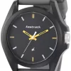 Fastrack Fastfit Quartz Analog Grey Dial Silicone Strap Unisex Watch-NS68011PP08