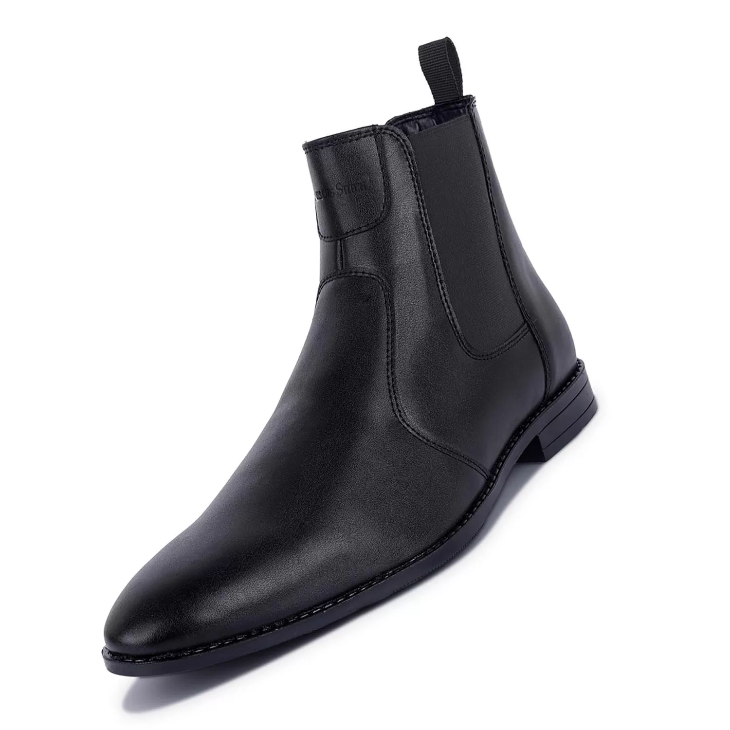 LOUIS STITCH Men’s Chelsea Boots | Handcrafted | High Ankle Boot| Comfortable Formal Office & Casual Wear Shoes | Dual Tone Patina Finish (LSRG_CLJB)