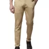 Majestic Man Slim Fit Cotton Blend Casual Trousers for Men