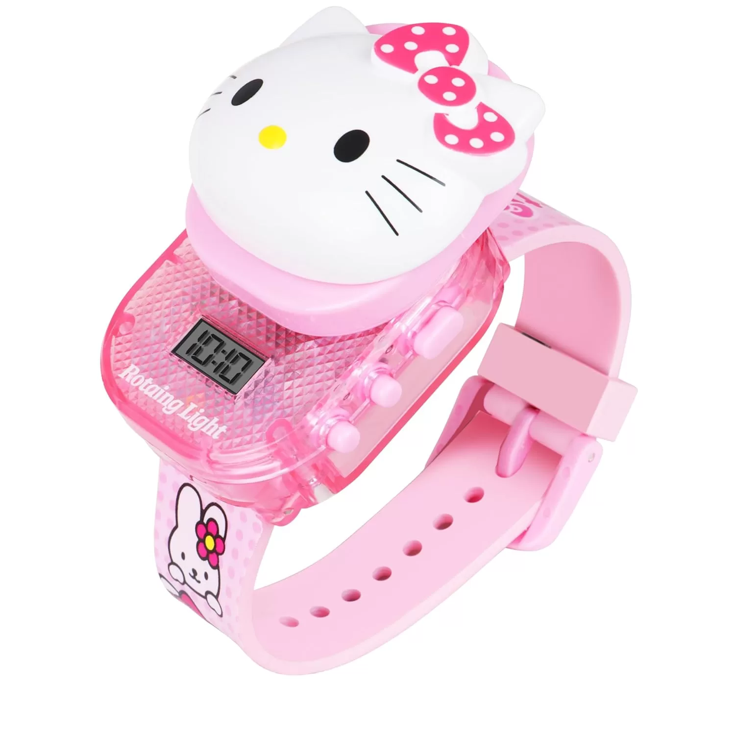 Matrix Kids Premium Edition 3D Face Spiderman/Hello Kitty Digital Watch with Disco LED & Music (Boys & Girls)