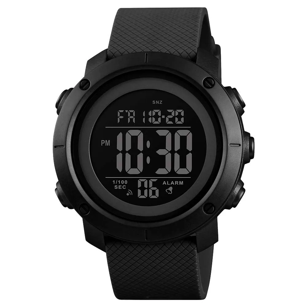 SKMEI Men’s Digital Sports Watch 50m Waterproof LED Military Multifunction Smart Watch Stopwatch Countdown Auto Date Alarm