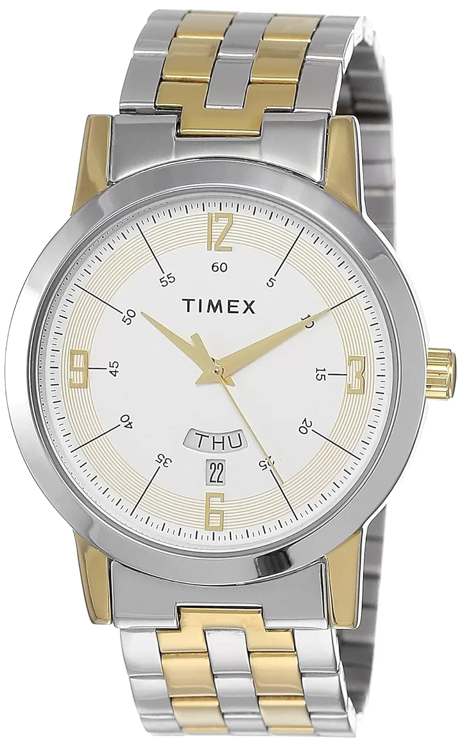 TIMEX Classics Analog Silver Dial Men’s Watch – TW000T120