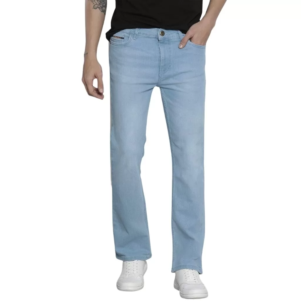 The Indian Garage Co Men’s Bootcut Fit Jeans