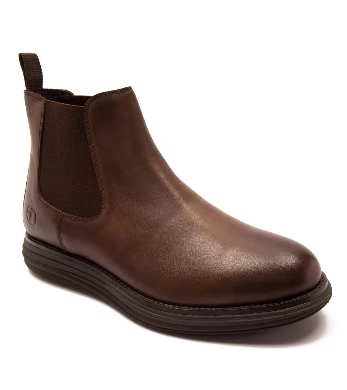 Thomas Crick Genuine Leather Valley Chelsea Boot with Sporty EVA Sole