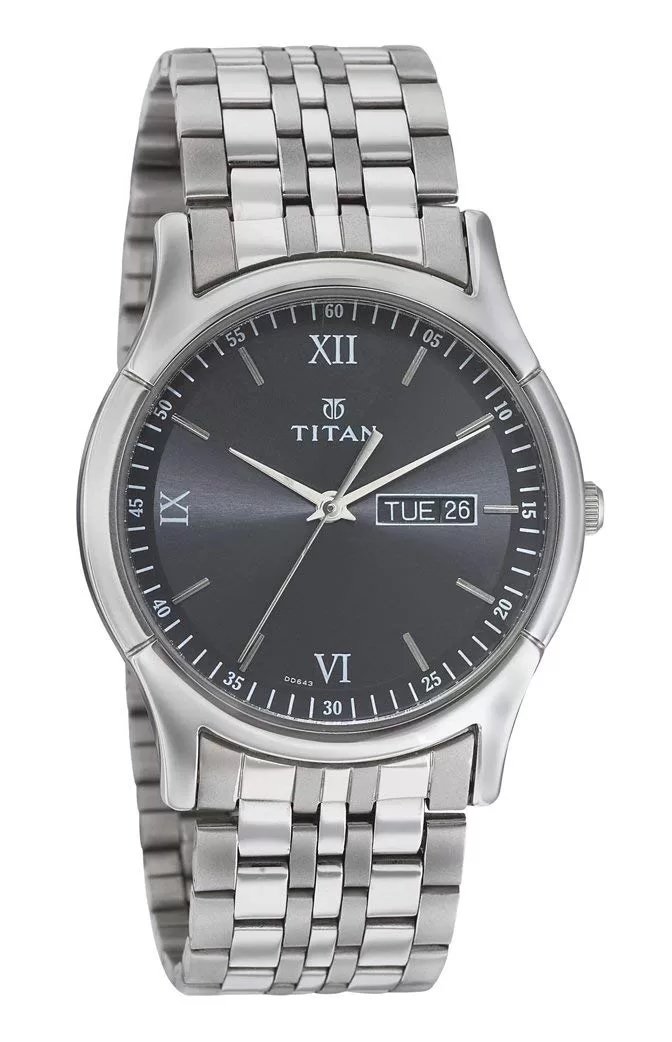 Titan Karishma Analog Black Dial Men’s Watch-NL1636SM01