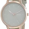 Titan Women's Precision Simplicity Analog Watch: Green Gradient Dial with Leather Strap-NS2648WL01