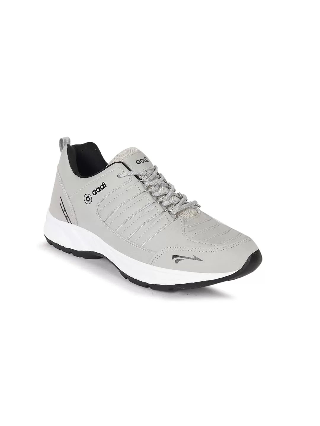 AADI Men’s Comfortable Lightweight Synthetic Leather Running, Walking & Gym Casual Sports Shoes