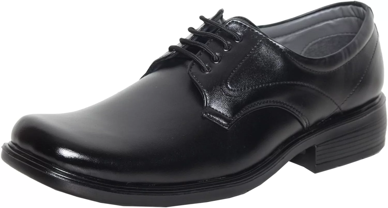 AZZARO BLACK Mens Formal_1207 Men’s Synthetic Leather Slip-On Formal Shoes