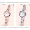 Acnos Premium Brand Analogue White Dial Rosegold Silver Bengle Watch Gift for Girls Women Watch for Girl Women Combo of 2