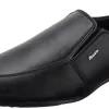 Bata Shark E Men Formal Slip-On Shoes in Black