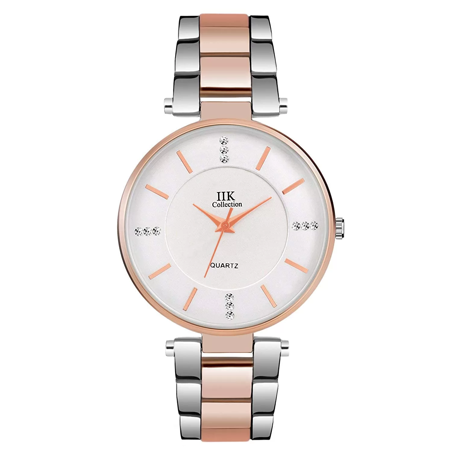 IIK COLLECTION Analog Women’s Watch Stainless Steel Dial Wrist Watches for Women Stylish Belt Ladies Watch – Water Resistant Watches for Girls