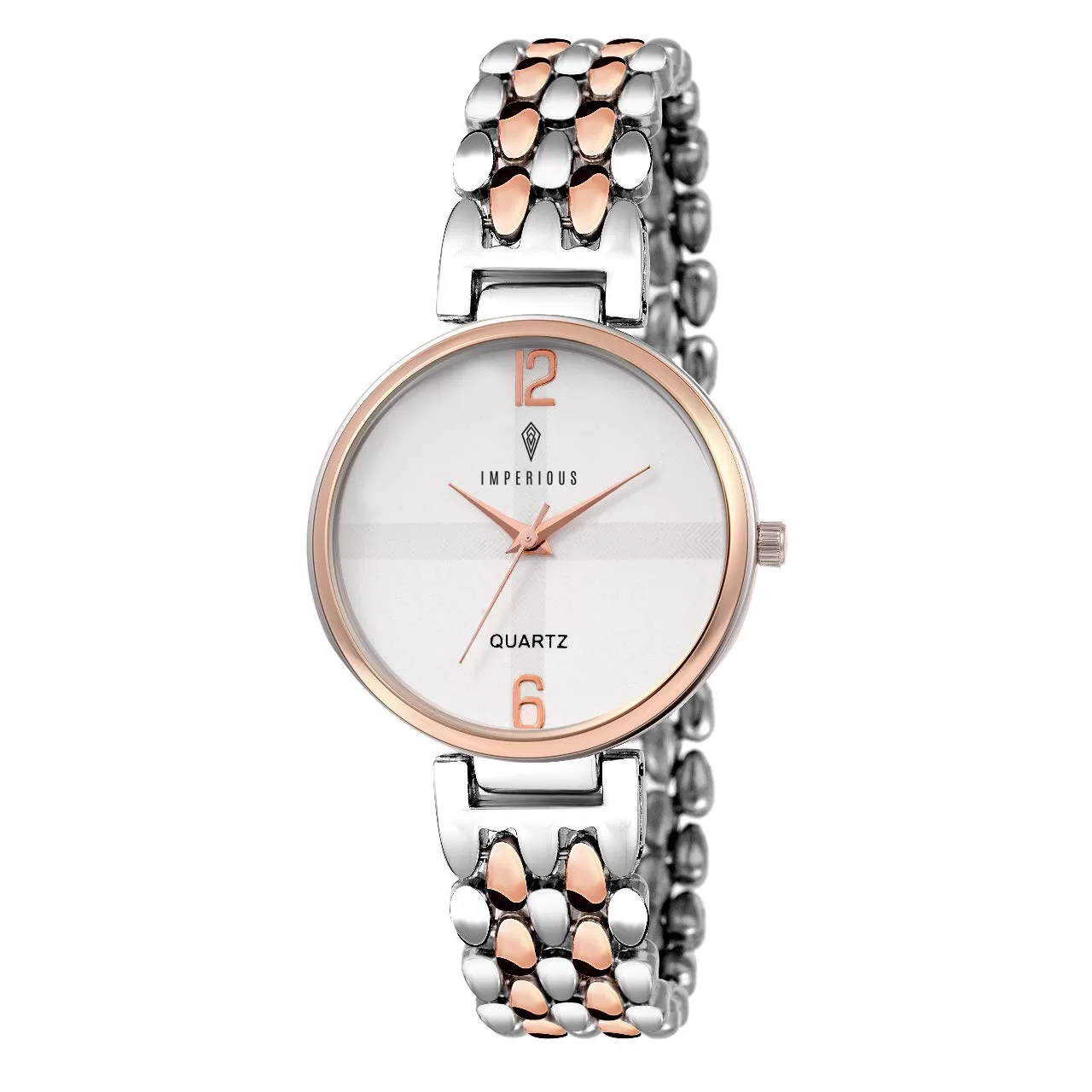 IMPERIOUS – THE ROYAL WAY Analogue Women’s Watch (Silver Dial Colored Strap)