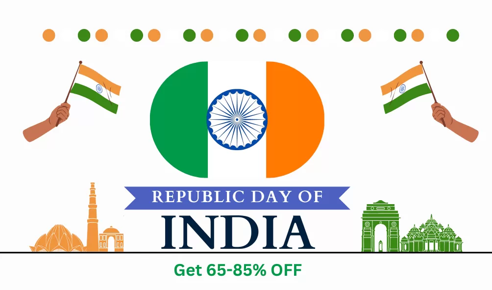 Indian republic day online sale