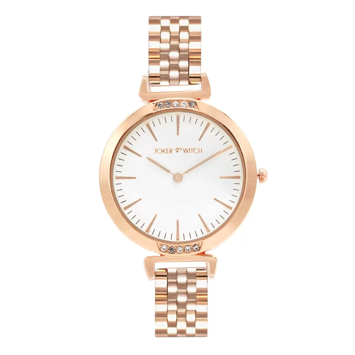 Joker & Witch Analog White Dial Women’s Watch – AMWW308