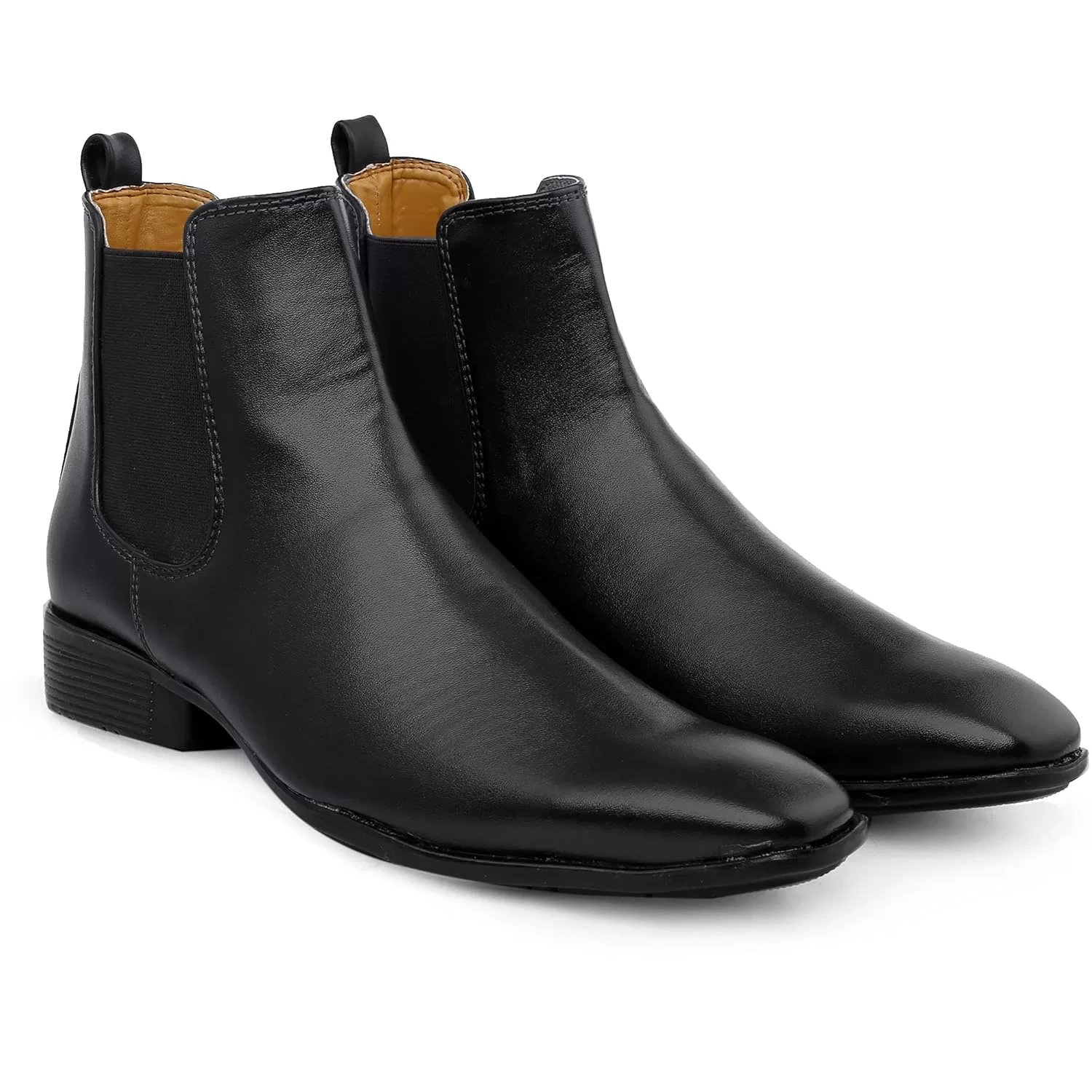 Men’s Faux Leather Material Latest Casual Chelsea Boots