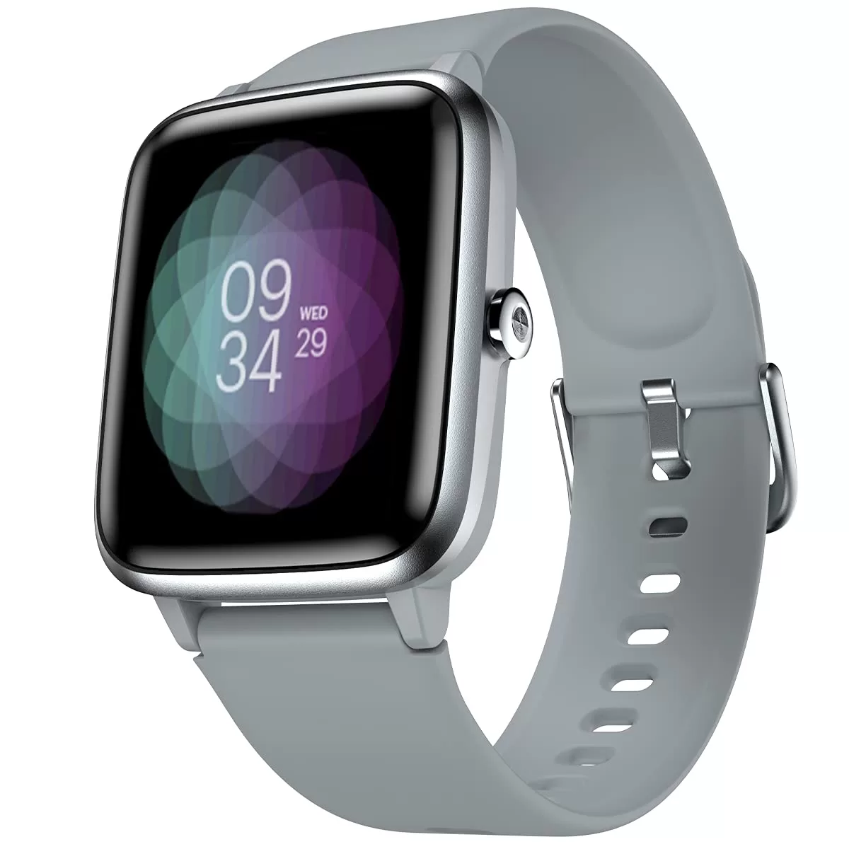 Noise ColorFit Pro 2 Full Touch Control Smart Watch with 35g Weight & Upgraded LCD Display,IP68 Waterproof,Heart Rate Monitor,Sleep & Step Tracker,Call & Message Alerts & Long Battery Life (Mist Grey)