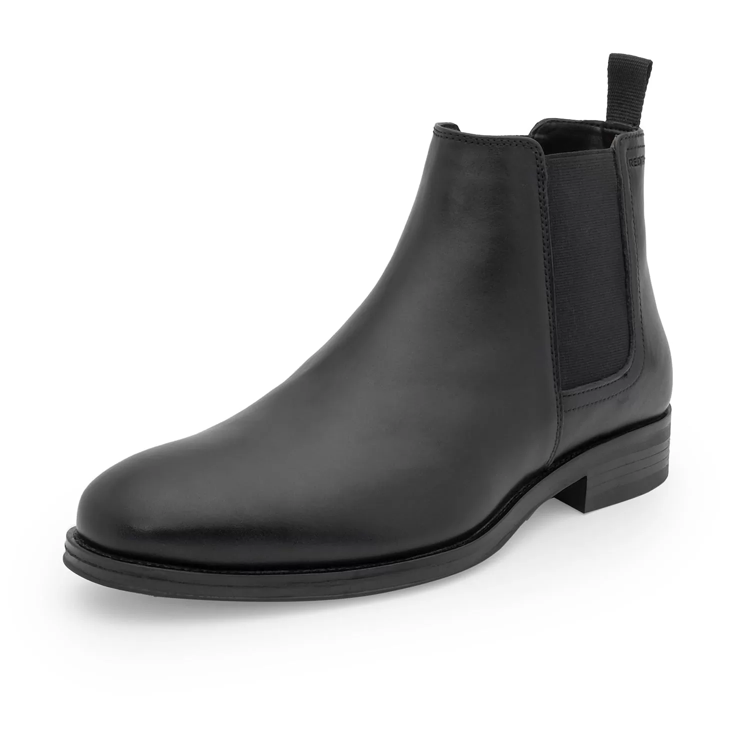 Red Tape Chelsea Boots for Men | Real Leather Shoes with High-Top Pattern