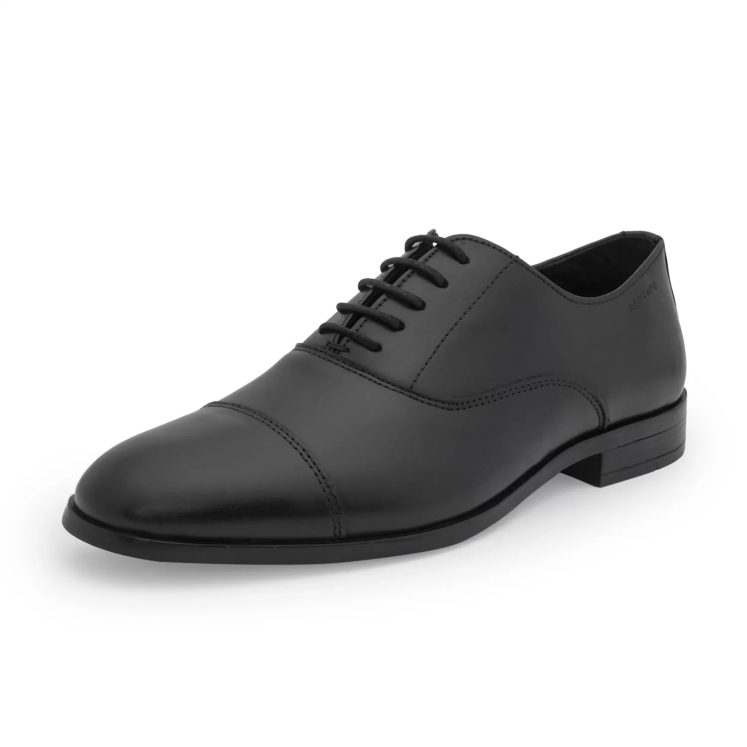 Red Tape Formal Oxford Shoes for Men |Refined Round-Toe Shaped Real Leather Shoes with Low-Cut Pattern