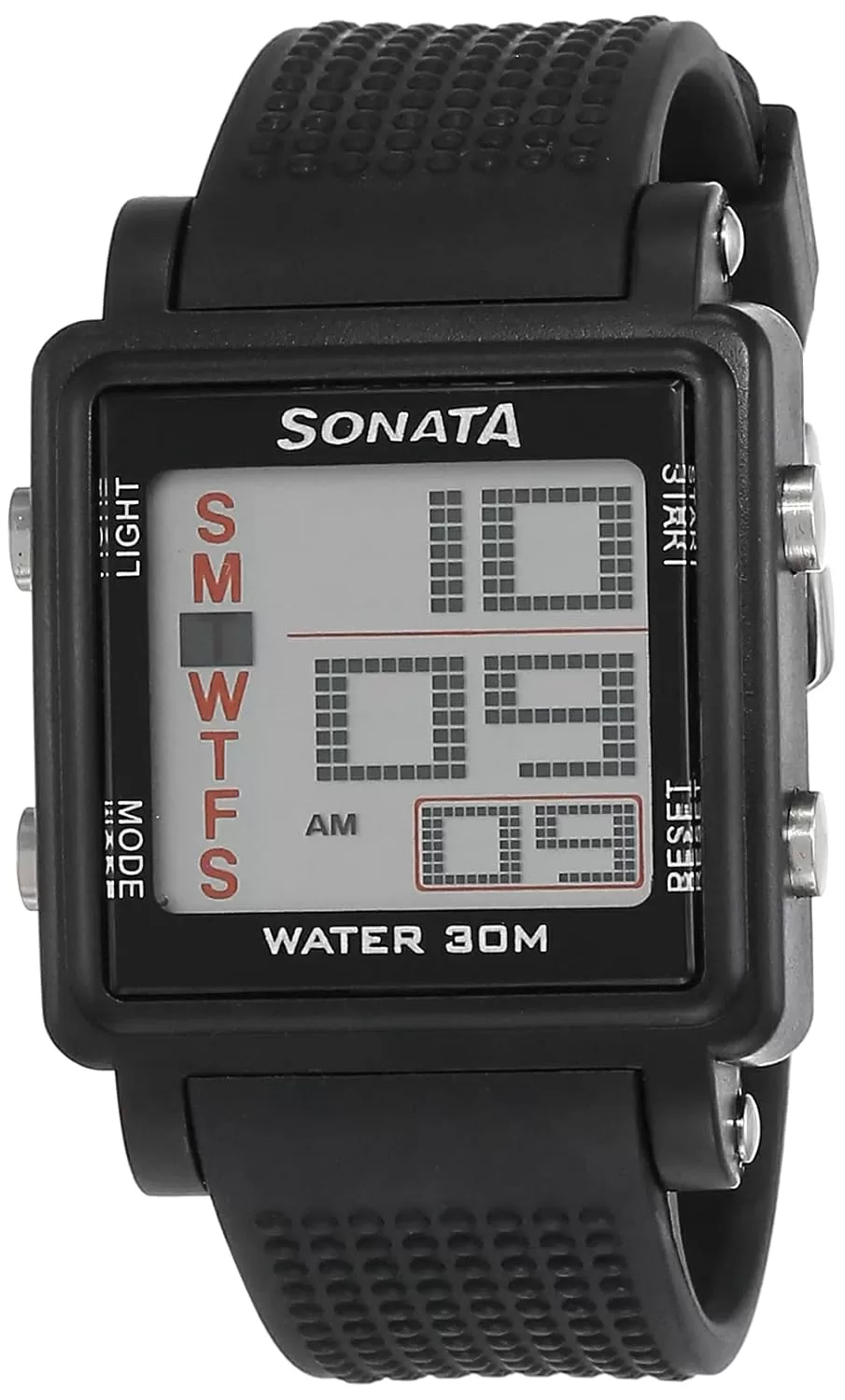 SF Digital Grey Square Dial Men’s Sport Watch-NL77043PP01A