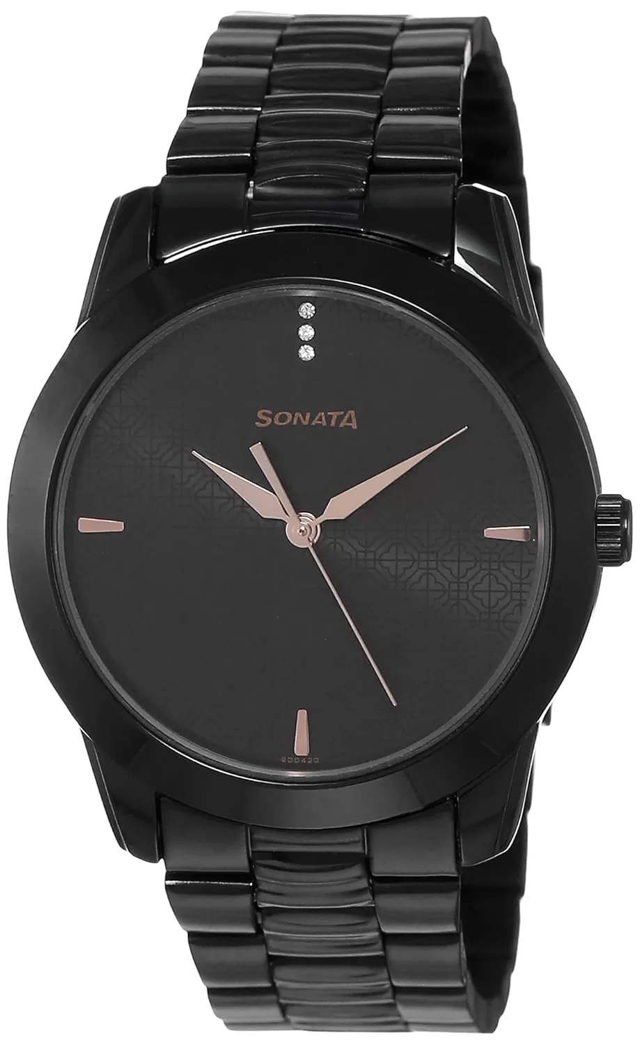 Sonata Analog Black Dial Men’s Watch-NN7924NM01/NP7924NM01