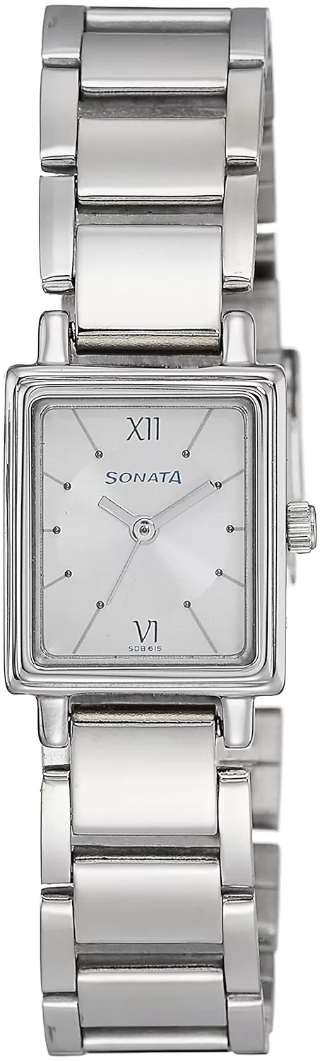 Sonata SFAL Analog Silver Dial Women’s Watch NM8080SM01 / NL8080SM01