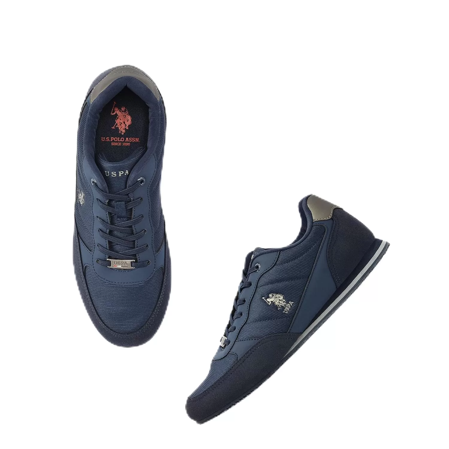 U.S. POLO ASSN. Mens Eliza Navy Sneaker – 11 UK (2FD23078N01)