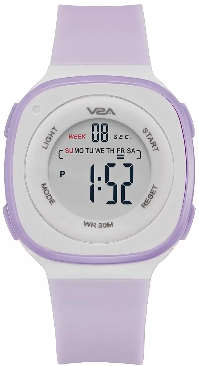 V2A Digital Watch for Girls – Kids Between 4 to 14 Years of Age Multi-Functional 30 M Waterproof Digital Sports Watches for Girls | Digital Watch for Girls Age 4 5 6 7 8 9