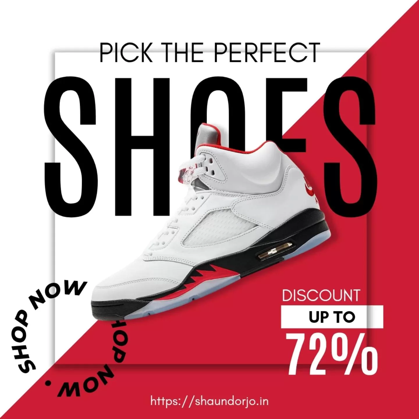 shoes online discount in India